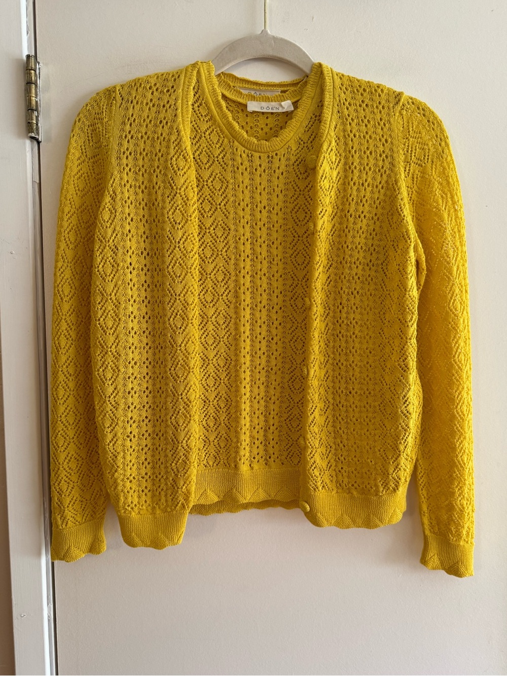 Doen Set Cardigan and Sweater Vest - Picture 12 of 16